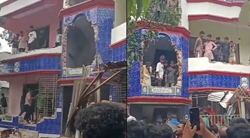 শিশু ধর্ষণ ও হত্যার প্রতিবাদ,বিক্ষুব্ধ জনতার মব, ভাঙচুর লুটতরাজ